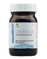 Chlorella Mikroalgen, 250 Tabletten