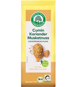 6er-Pack: Cumin-Koriander-Muskatnuss, 45g