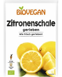 20er-Pack: Zitronenschalen, gerieben, 9g