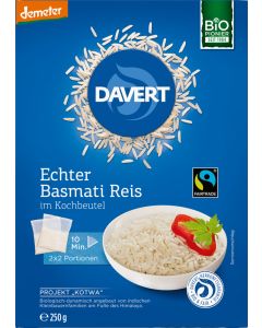 6er-Pack: Basmati Reis im KB Demeter, 250g