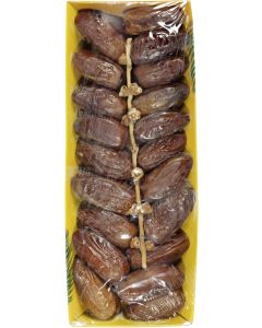 15er-Pack: Datteln mit Stein Deglet Nour in der Pappschale HIH, 250g