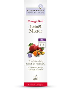 Omega RED Leinöl Mixtur, 100ml