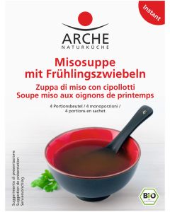 6er-Pack: Misosuppe Frühlingszwiebel, 4x10g