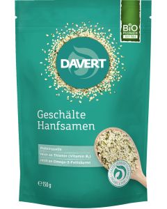 8er-Pack: Hanfsamen, geschält, 150g