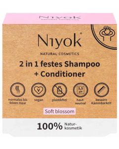 Festes Shampoo Soft blossom, 80g