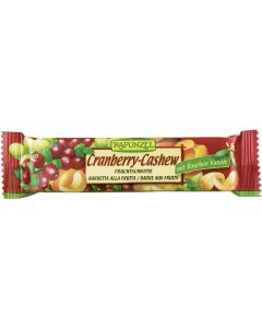 Fruchtschnitte Cranberry-Cashew, 40g
