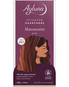 Haarfarbe Maronenrot, 100g