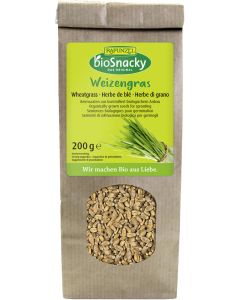 4er-Pack: Weizengras bioSnacky, 200g