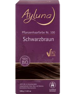 Haarfarbe Schwarzbraun, 100g