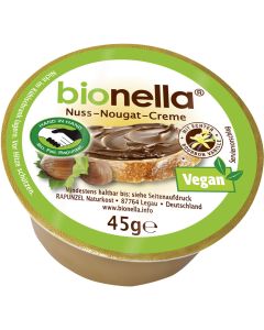 11er-Pack: bionella Nussnougat-Creme vegan HIH, 45g