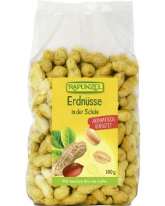 Erdnüsse in der Schale geröstet, 500g
