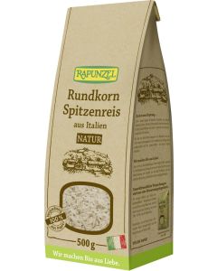 Rundkorn Spitzenreis natur / Vollkorn, 500g