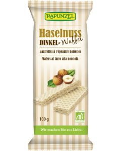 Dinkel-Waffeln Haselnuss, 100g
