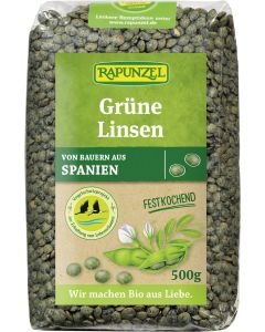 Linsen grün, 500g