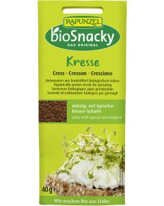 12er-Pack: Kresse bioSnacky, 40g