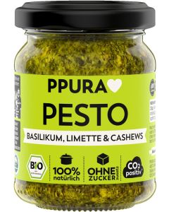 6er-Pack: Pesto Basilico Limette, 120g