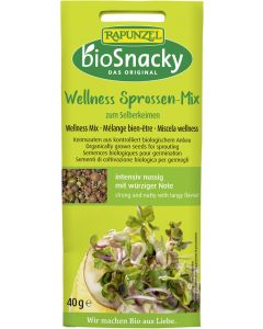 12er-Pack: Wellness Sprossen-Mix bioSnacky, 40g