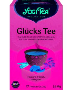 6er-Pack: Yogi Tea Glücks Tee, 34g