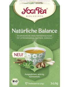 6er-Pack: Yogi Tea Natürliche Balance, 34g