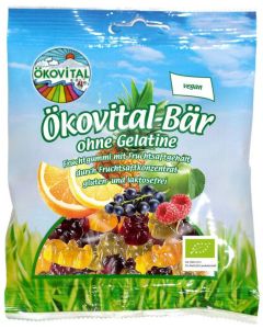 12er-Pack: Ökovital-Bär ohne Gelatine, 80g