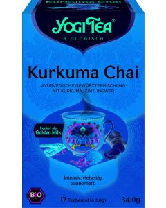 6er-Pack: Yogi Tea Kurkuma Chai, 34g