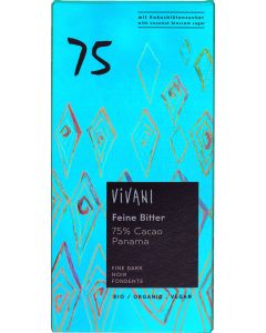 10er-Pack: Feine Bitter 75% Cacao, 80g