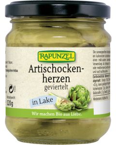 Artischockenherzen geviertelt in Lake, 200g