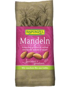 Mandeln geröstet, gesalzen, 60g