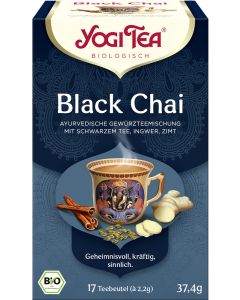 6er-Pack: Yogi Tea Black Chai, 37,4g