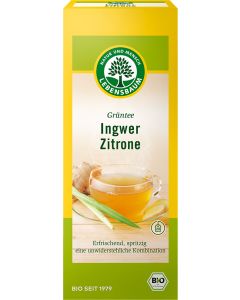 8er-Pack: Grüntee Ingwer Zitrone, 40g