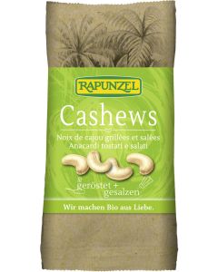 10er-Pack: Cashewkerne geröstet, gesalzen, 50g