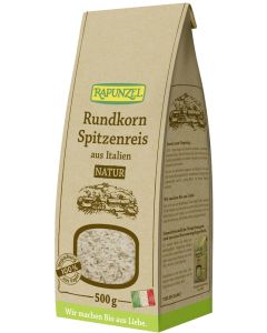 6er-Pack: Rundkorn Spitzenreis natur / Vollkorn, 500g