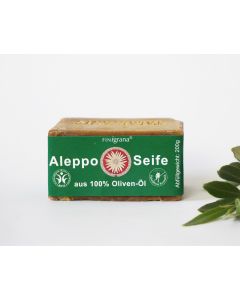 12er-Pack: Alepposeife 100% Olivenöl, 200g