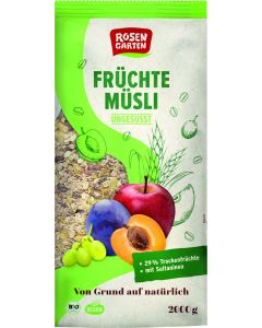 4er-Pack: Früchte Müsli, 2kg