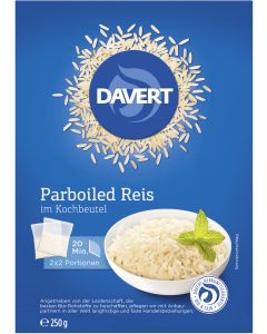 6er-Pack: Parboiled Reis im Kochbeutel, 250g