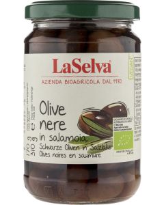 6er-Pack: Oliven schwarz in Salzlake, 310g