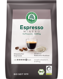 5er-Pack: Espresso Minero Pads, 126g