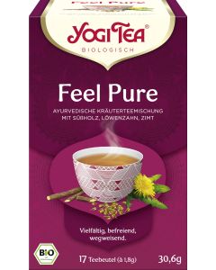 6er-Pack: Yogi Tea Feel Pure, 30,6g