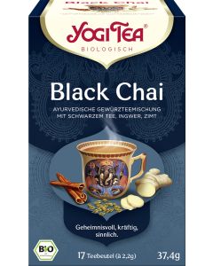 6er-Pack: Yogi Tea Black Chai, 37,4g