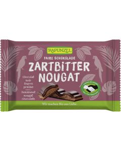 12er-Pack: Zartbitter Schokolade Nougat HIH, 100g