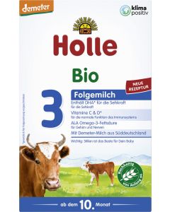 4er-Pack: Bio Folgemilch 3, 600g