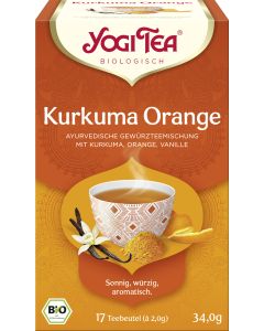 6er-Pack: Yogi Tea Kurkuma Orange, 34g