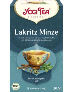 6er-Pack: Yogi Tea Lakritz mit Minze, 30,6g