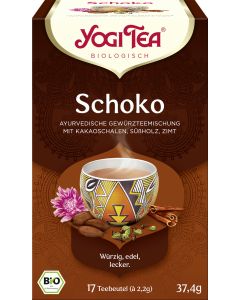 6er-Pack: Yogi Tea Schoko, 37,4g