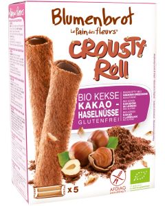 12er-Pack: Crousty Roll Kakao-Haselnus, 125g
