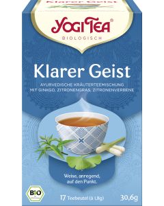6er-Pack: Yogi Tea Klarer Geist, 30,6g