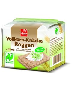 10er-Pack: Naturland VK-Knäcke Roggen, 200g