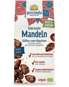 6er-Pack: Gebrannte Mandeln mit Sesam, 100g