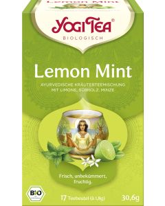 6er-Pack: Yogi Tea Lemon Mint, 30,6g