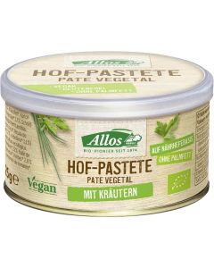12er-Pack: Hof Pastete Kräuter, 125g